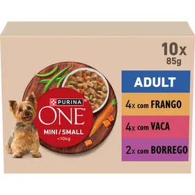 Comida Húmida para Cão Mix Purina One Mini