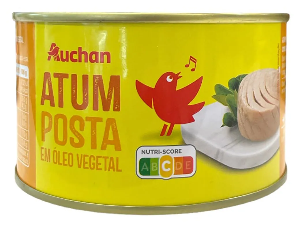 Atum em óleo Auchan 385(250)g