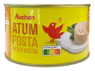 Atum em óleo Auchan 385(250)g