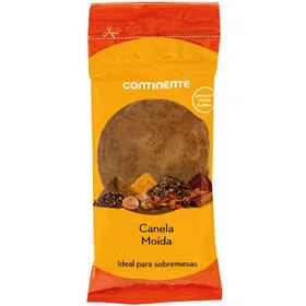 Canela Moída em Saqueta Continente