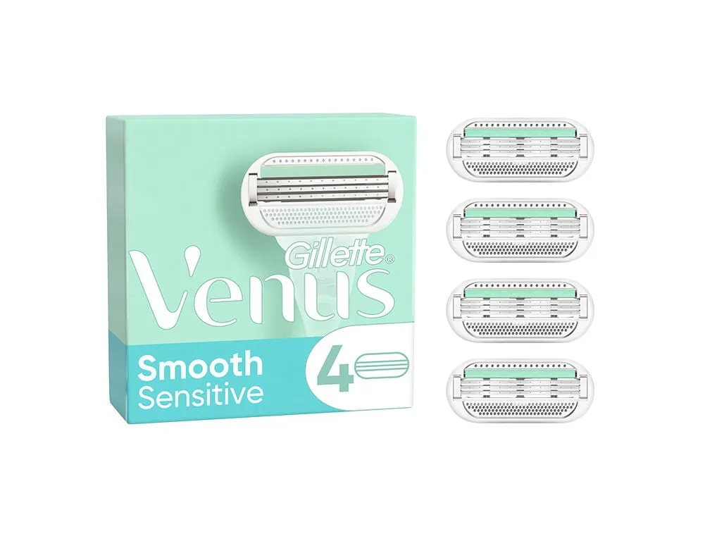 Recarga de lâminas smooth venus 4 un