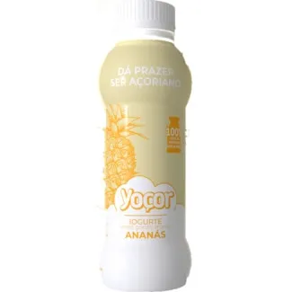 Iogurte Líquido de Aroma Ananás unidade 170 ml - Yoçor