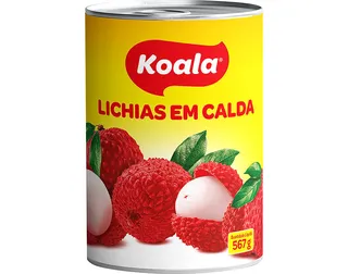 Lichias Koala em calda 567 g