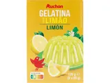 Gelatina Auchan limão 170 g