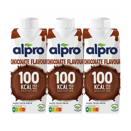 Bebida Vegetal Soja com Chocolate Light Pack 3
