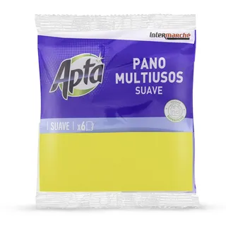 Pano Suave Multiusos - 6 Unidades Apta