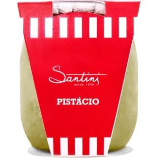 Gelado de Pistacho embalagem 120 ml - Santini