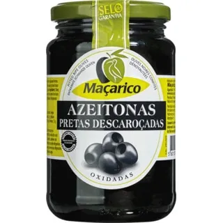 Azeitonas Pretas Descaroçadas 345 g - Maçarico