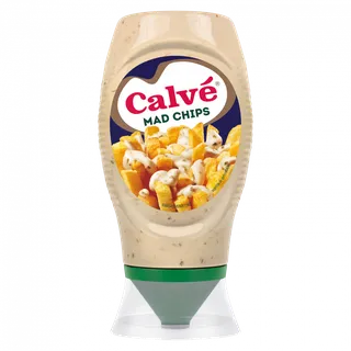 Molho Mad Chips Top Down Calvé