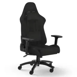 Cadeira Gaming Corsair TC100 Relaxed Tecido Preto/Preto