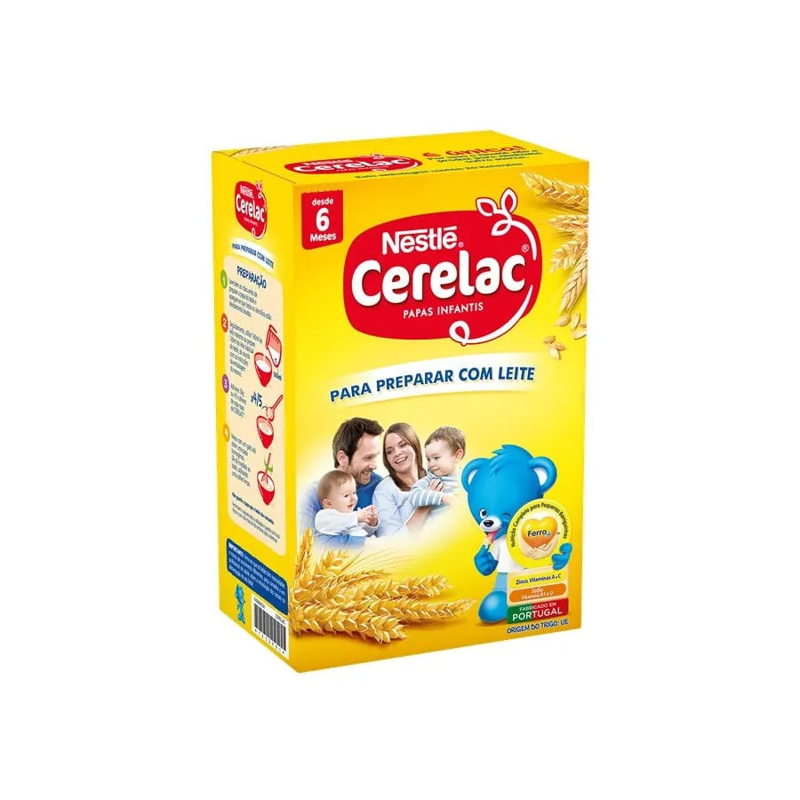 Papa Infantil Farinha Não Láctea Trigo Original