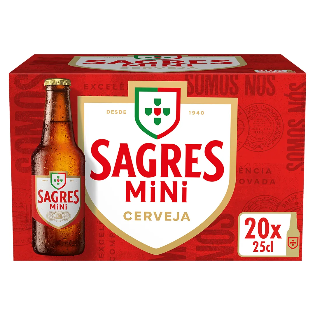 Cerveja com Álcool Mini Pack 20