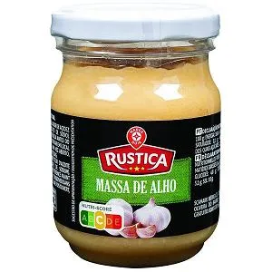 Massa de Alho Rustica 200g