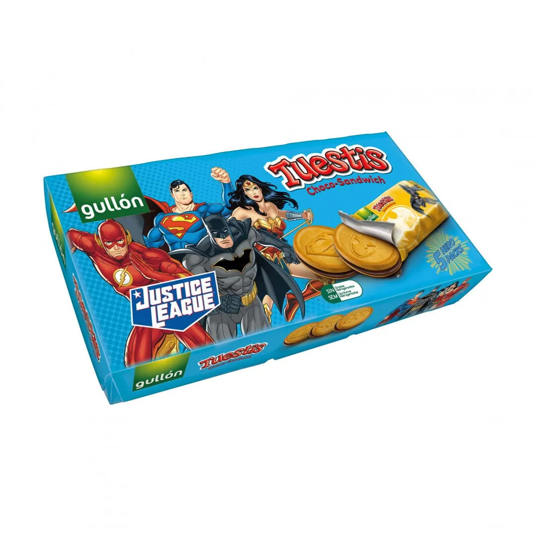 Bolachas Recheadas com Cacau Tuestis Pack 5