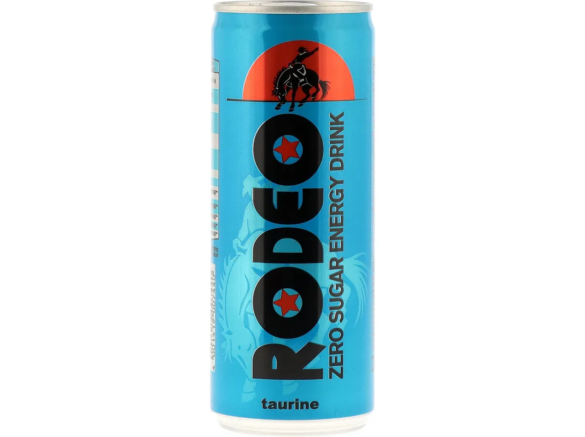 Bebida energética Rodeo zero 0,25 L