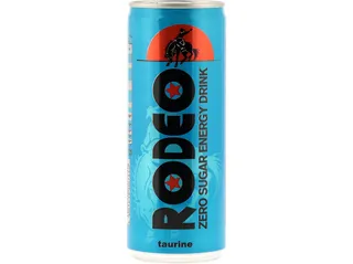 Bebida energética Rodeo zero 0,25 L