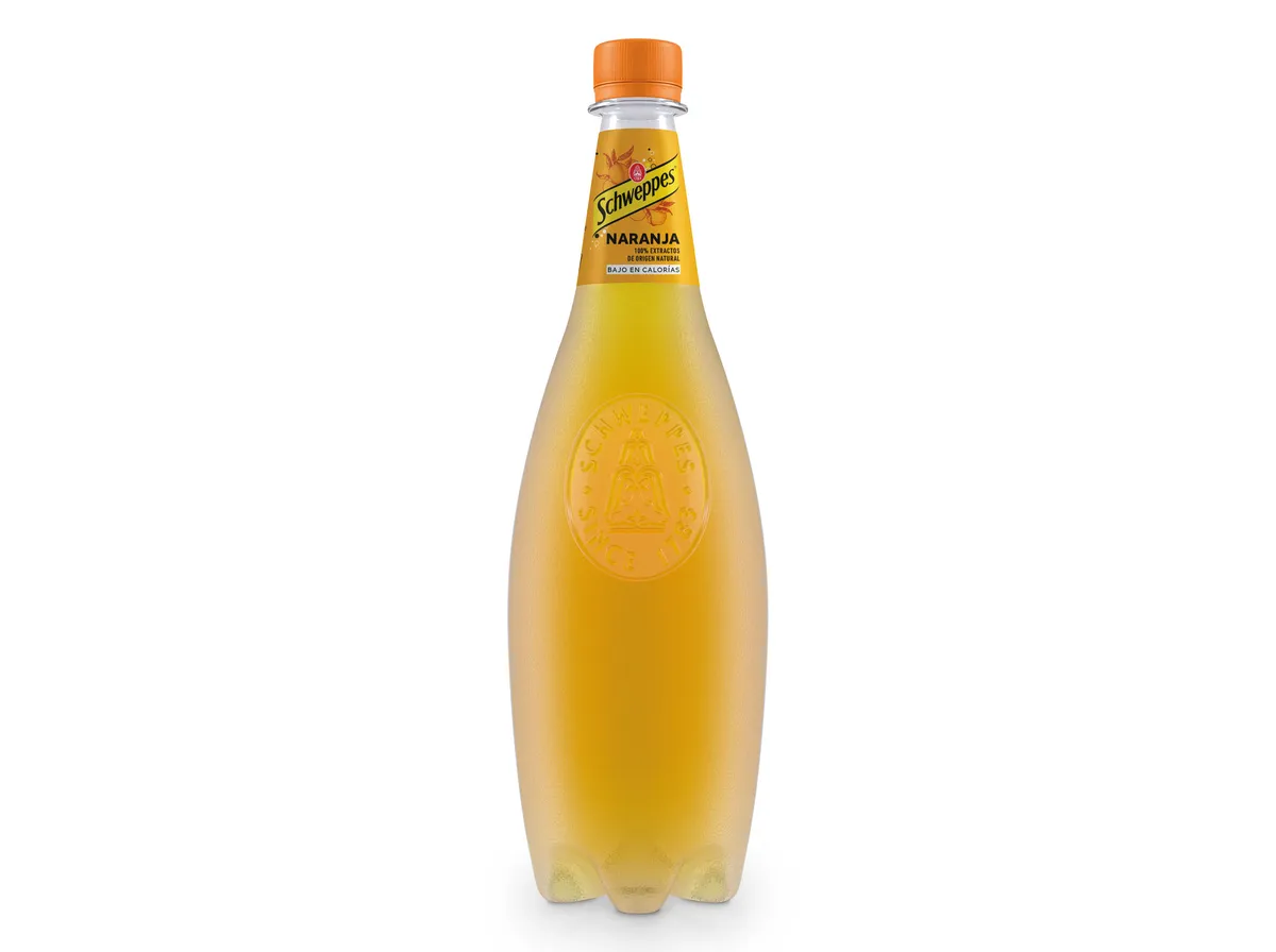 Refrigerante com gás Schweppes laranja 1 L