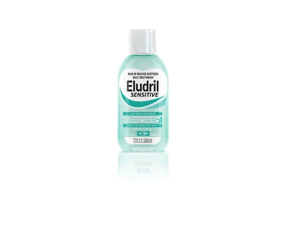 Colutório Eludril sensitive 500 ml