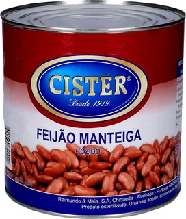 CISTER Feijao Manteiga 2,5Kg