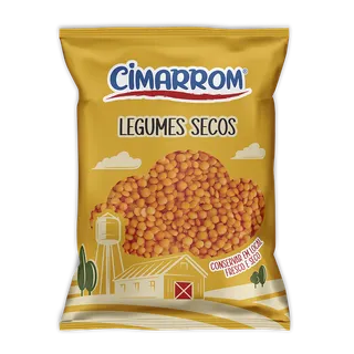 Lentilhas Vermelhas Cimarrom