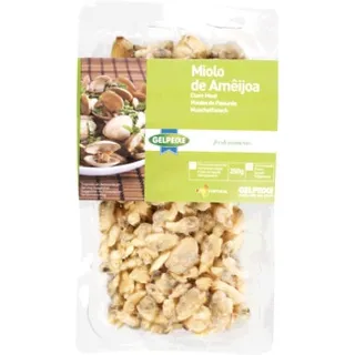 Miolo de Amêijoa embalagem 250 g - Gelpeixe