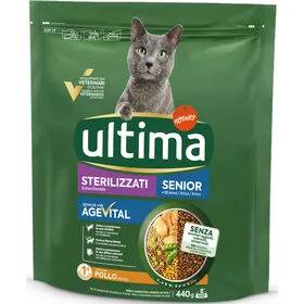Ração para Gato Sénior Esterilizado Frango Affinity Ultima