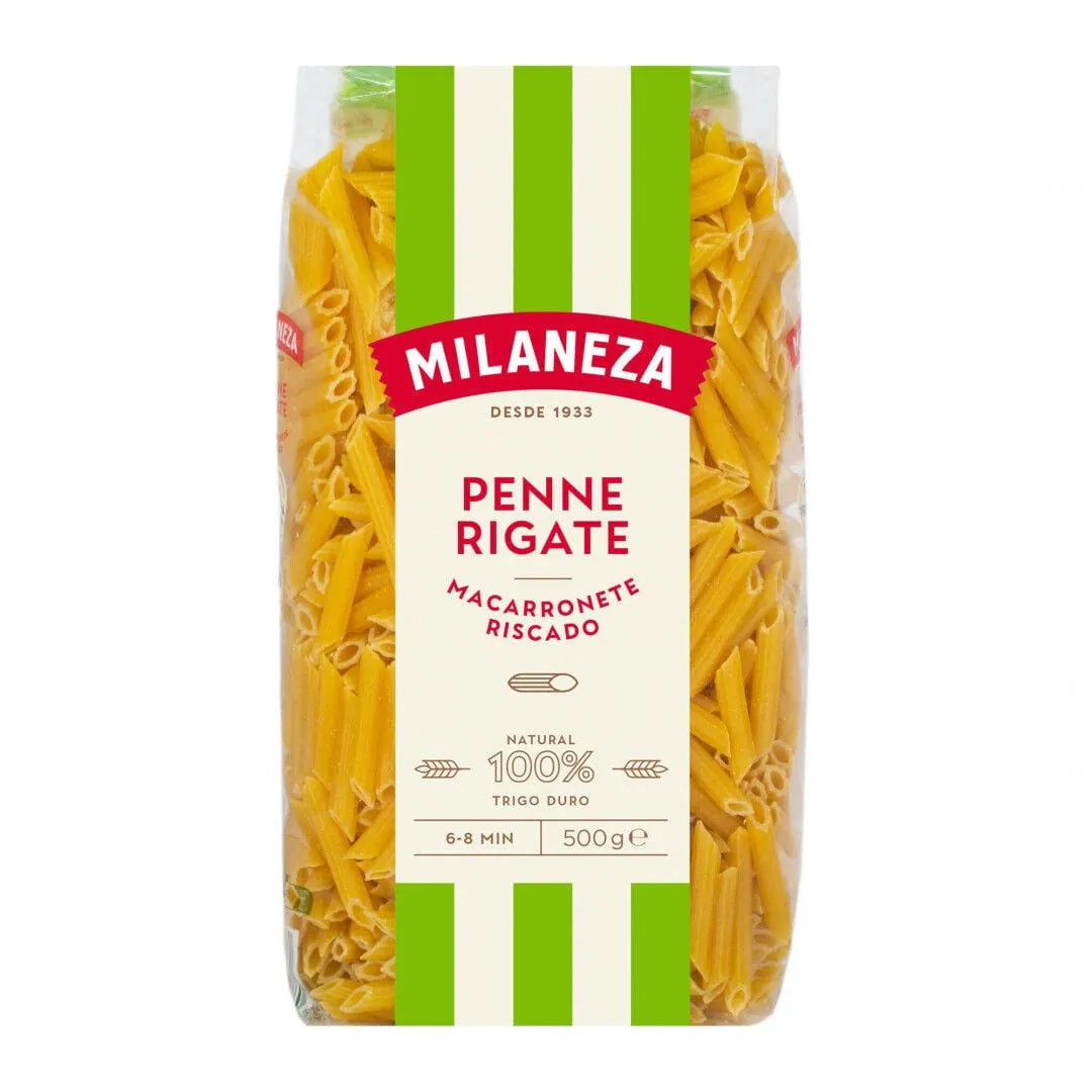 Massa Macarronete Riscado