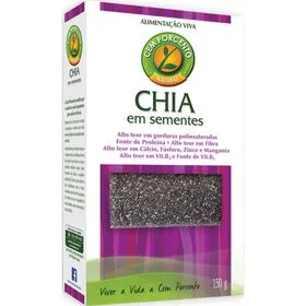 Sementes de Chia Cem Porcento