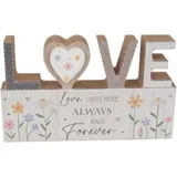 Letra Love com Base Kasa