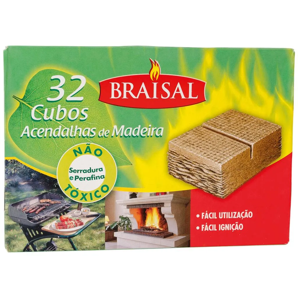 Acendalhas Ecológicas - 32 Unidades
