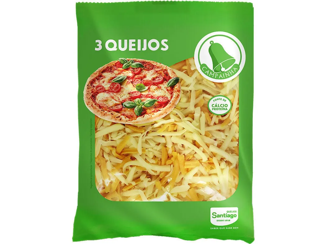 Queijo Campainha ralado 3 queijos 150 gr