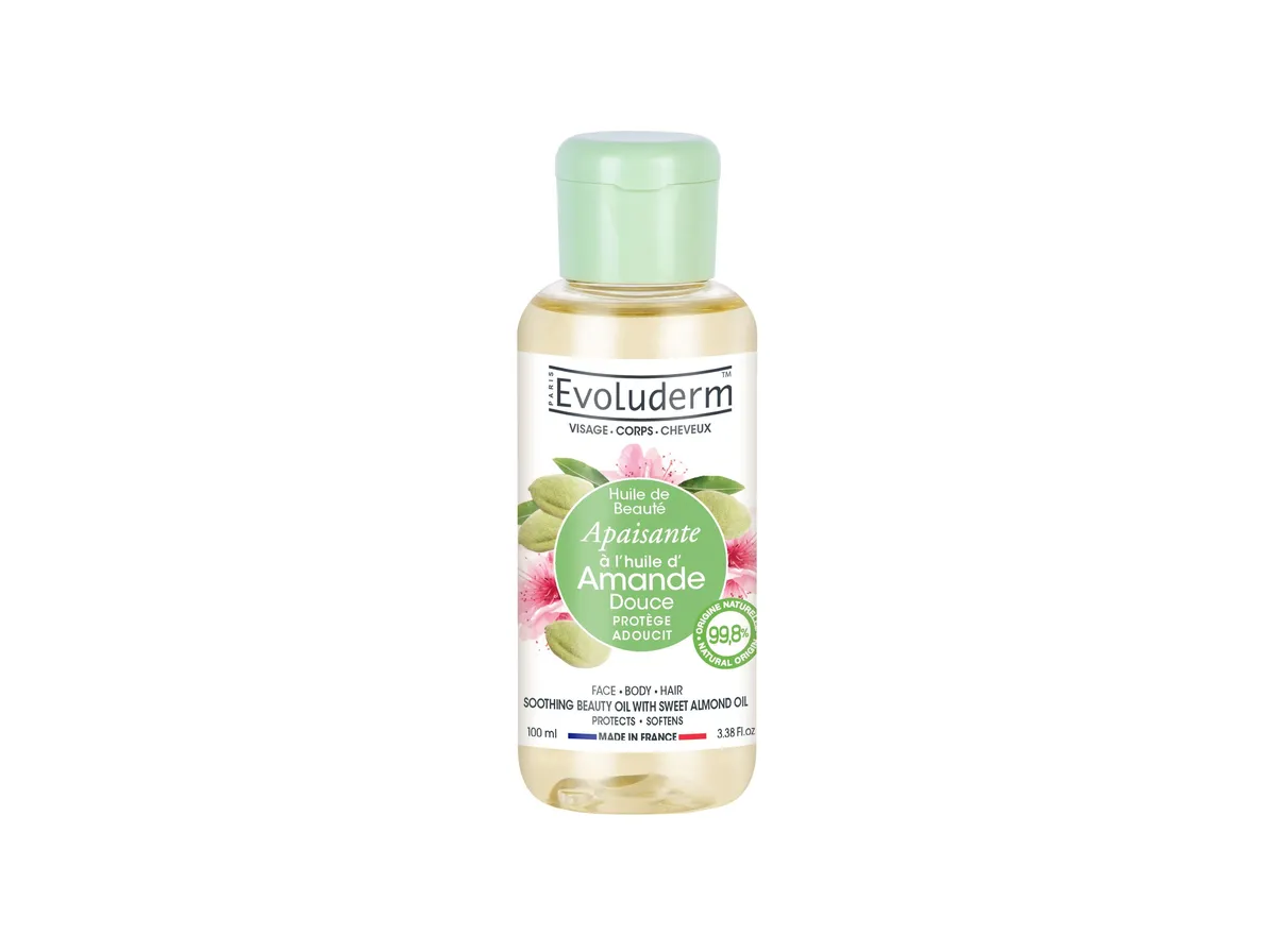 Óleo Evoluderm amêndoas doces 100 ml