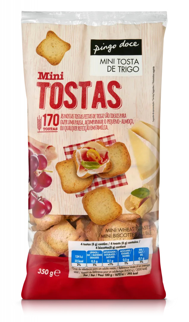 Mini Tostas de Trigo