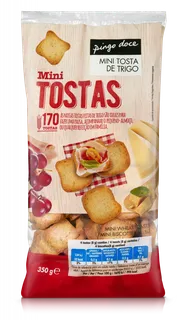 Mini Tostas de Trigo Pingo Doce