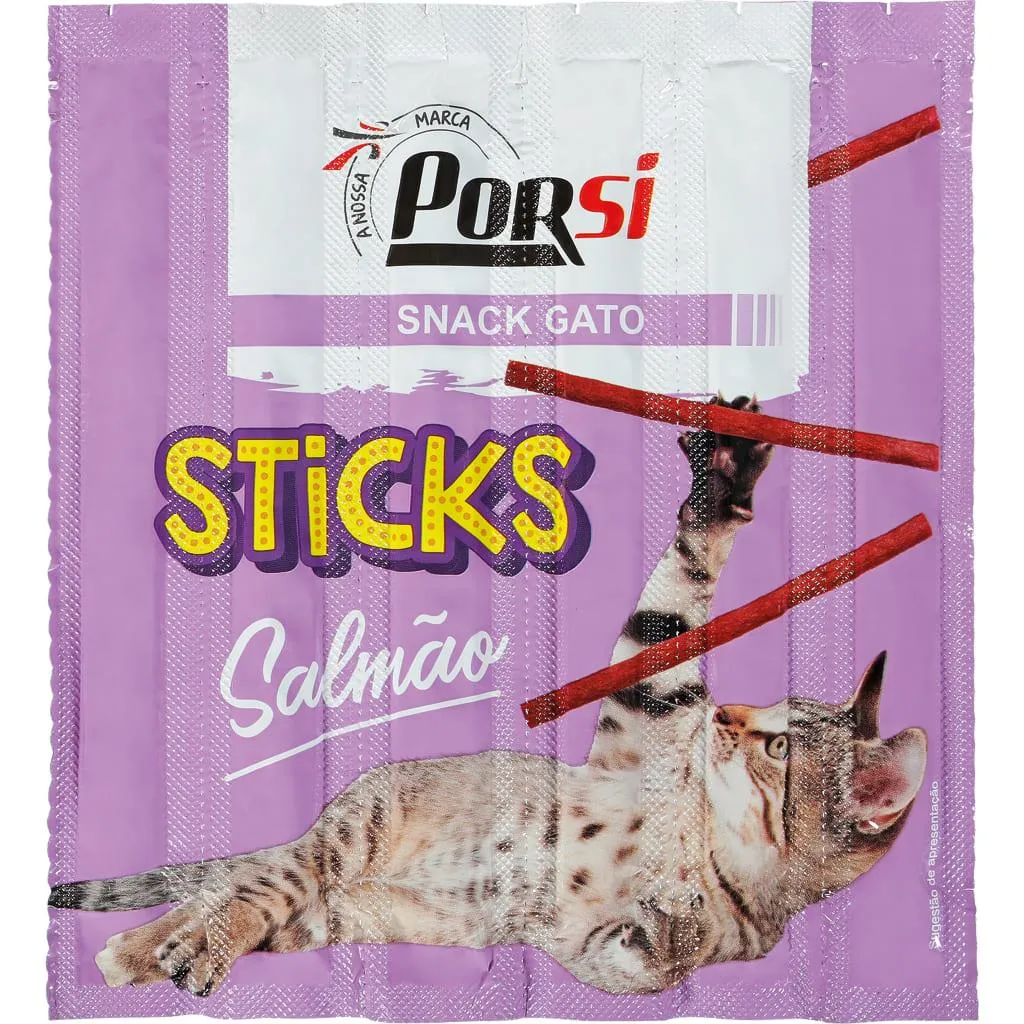 Snack Gato Salmão 6 X 5g