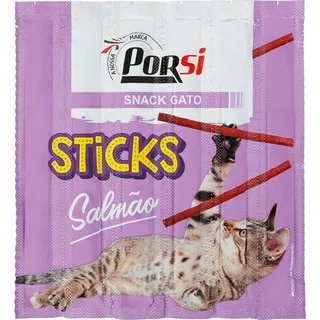 Snack Gato Salmão 6 X 5g PorSi