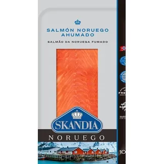 Salmão Fumado Norueguês embalagem 100 g - Skandia