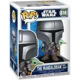 Funko - Figura Star Wars - The Mandalorian com Grogu