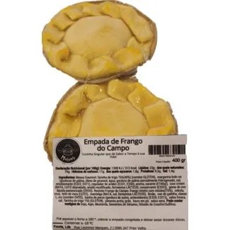 Empadas de Frango 2x200g embalagem 400 g - Cozinha Das Marias