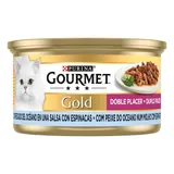 Comida húmida para gato peixe do oceano, embalagem de 85g