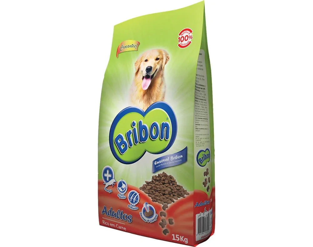 Ração para cão Bribon adulto 15 kg