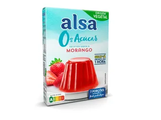 Gelatinas ALSA 0% morango 42 g
