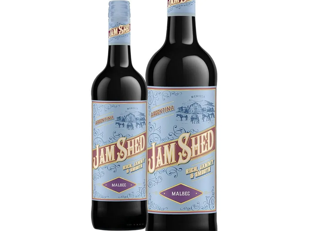 Vinho tinto JAM SHED malbec argentina 0,75 L