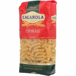 Massa Espirais Caçarola 500g