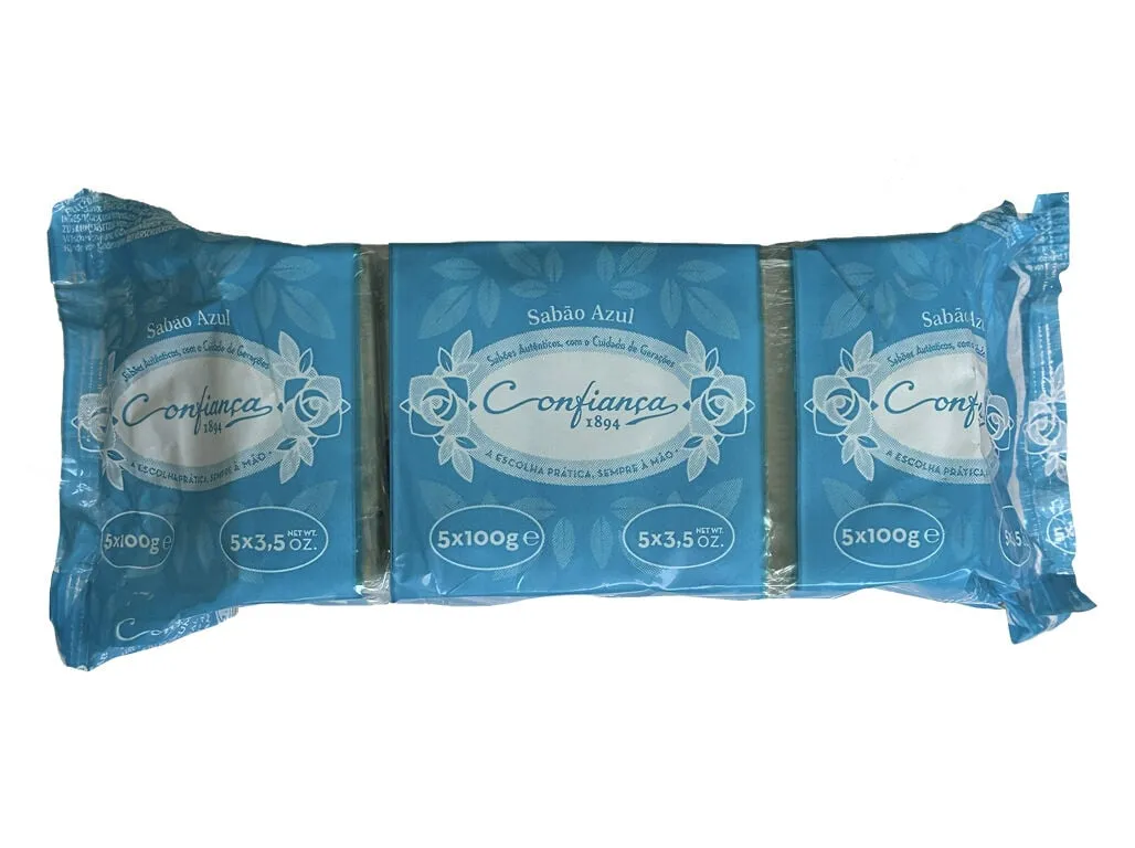 Sabão Confiança offenbach azul 5 x 100 g