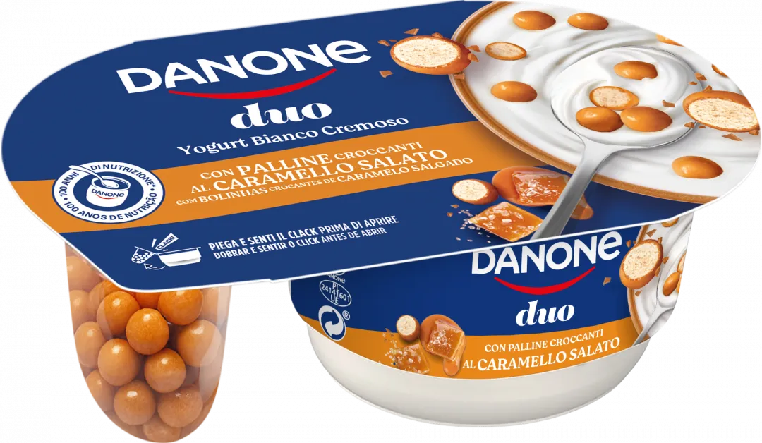 Iogurte Duo Caramelo Salgado