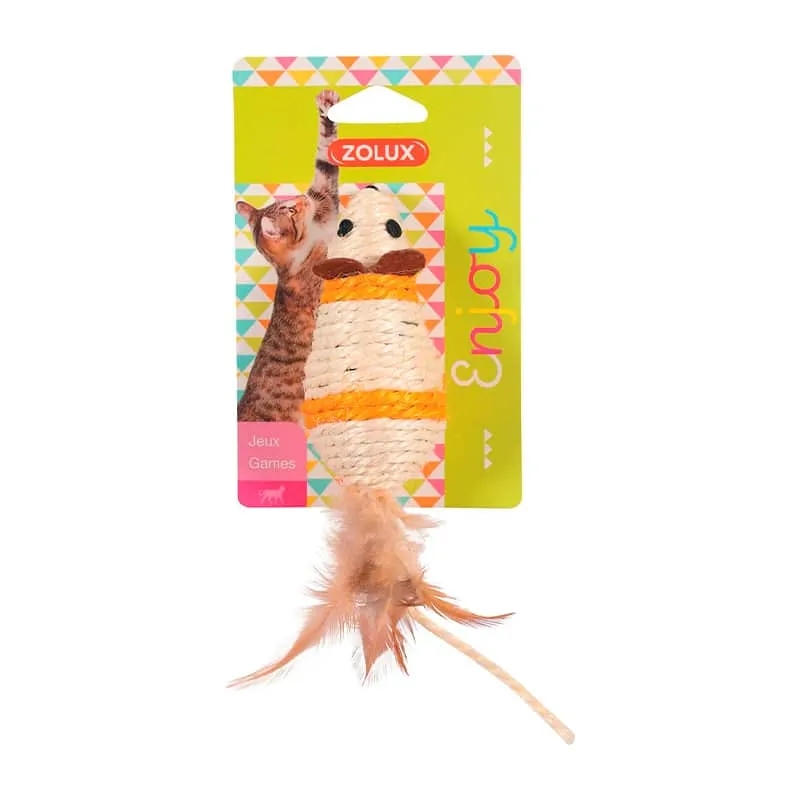 Brinquedo Gato Sisal Rato