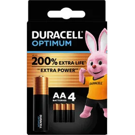 Pilhas AAA Optimum Duracell