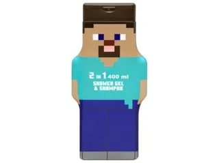 gel de banho minecraft 2 em 1 400 ml