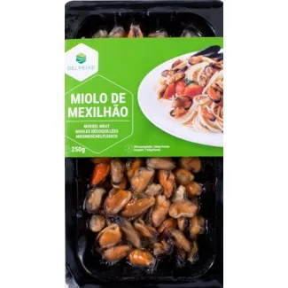 Miolo de Mexilhão embalagem 250 g - Gelpeixe